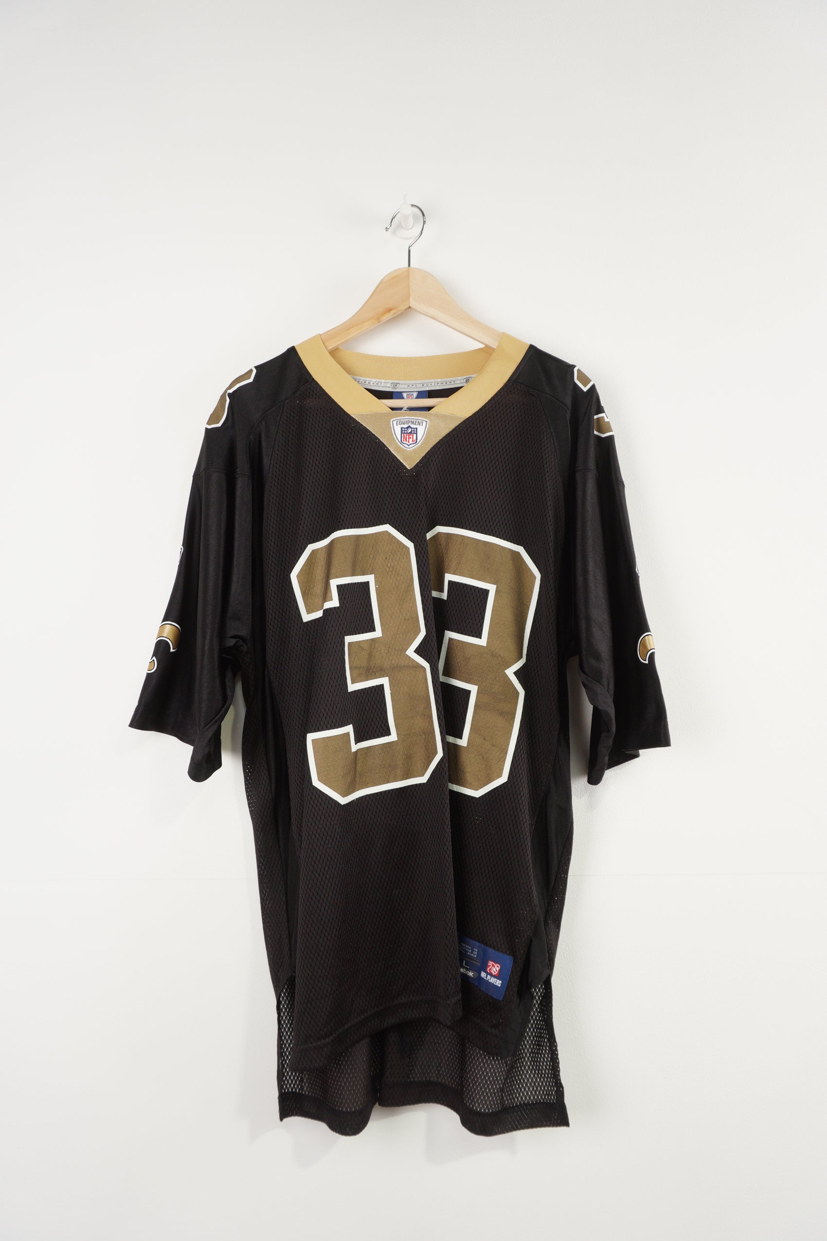 New orleans best sale saints reebok jersey