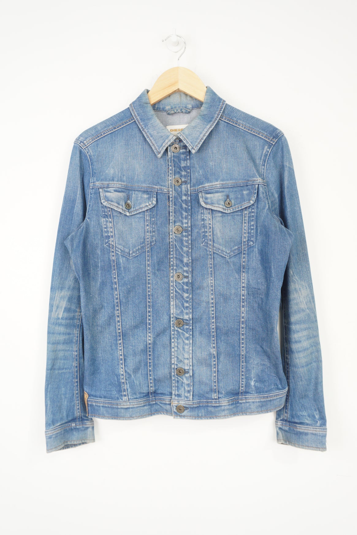 Vintage diesel hot sale denim jacket