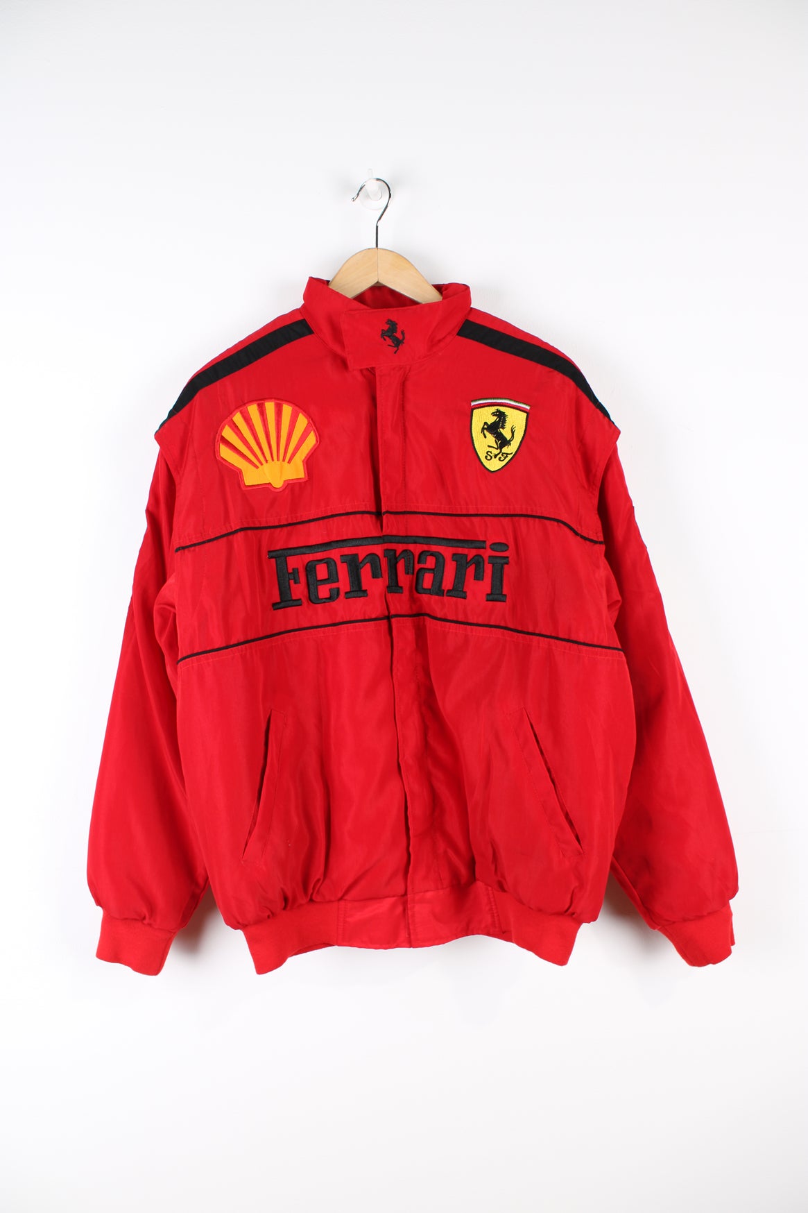 Ferrari windbreaker outlet jacket red