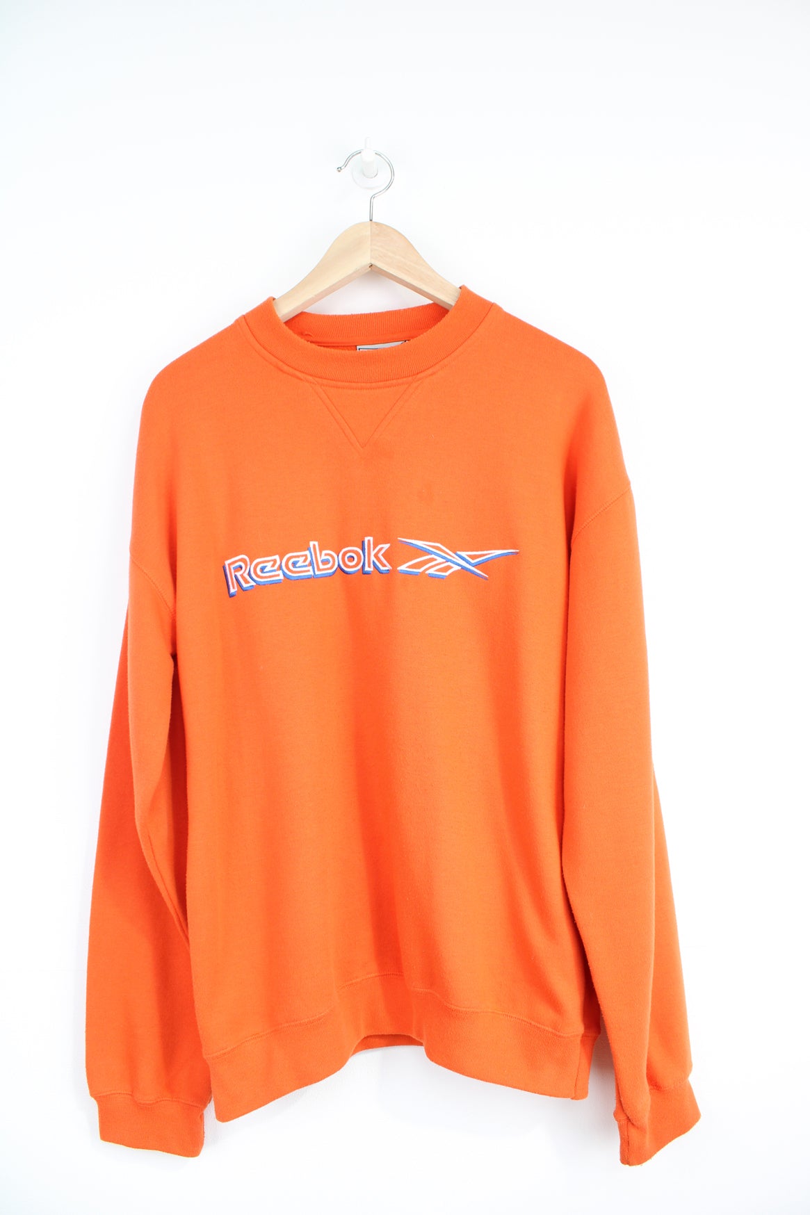 Reebok 2025 sweatshirt orange