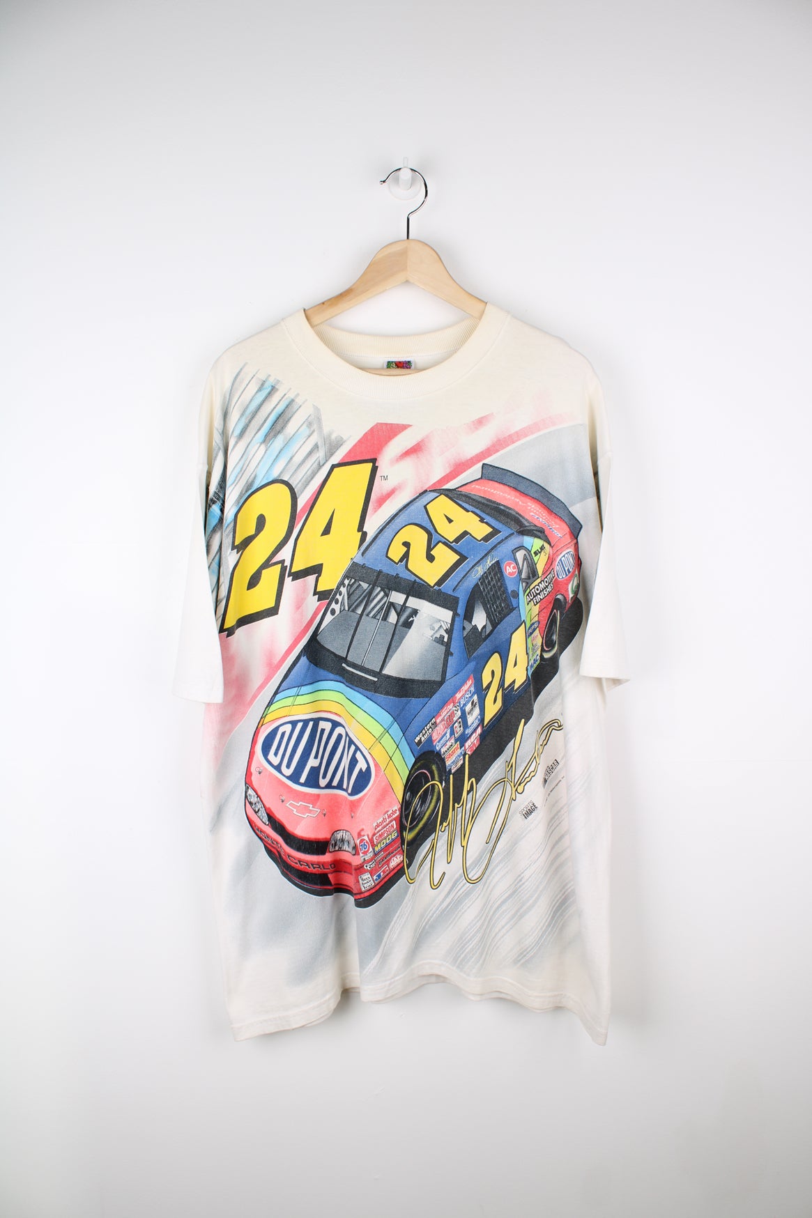 90 s Jeff Gordon NASCAR T Shirt XL VintageFolk