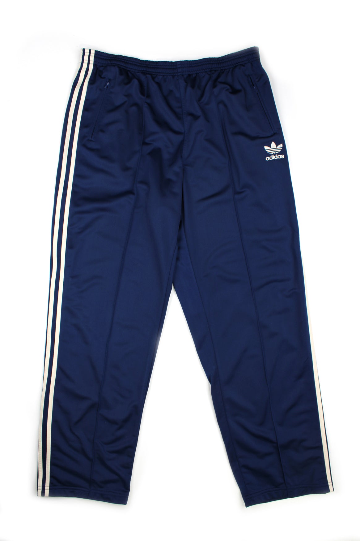 Adidas navy best sale blue tracksuit bottoms