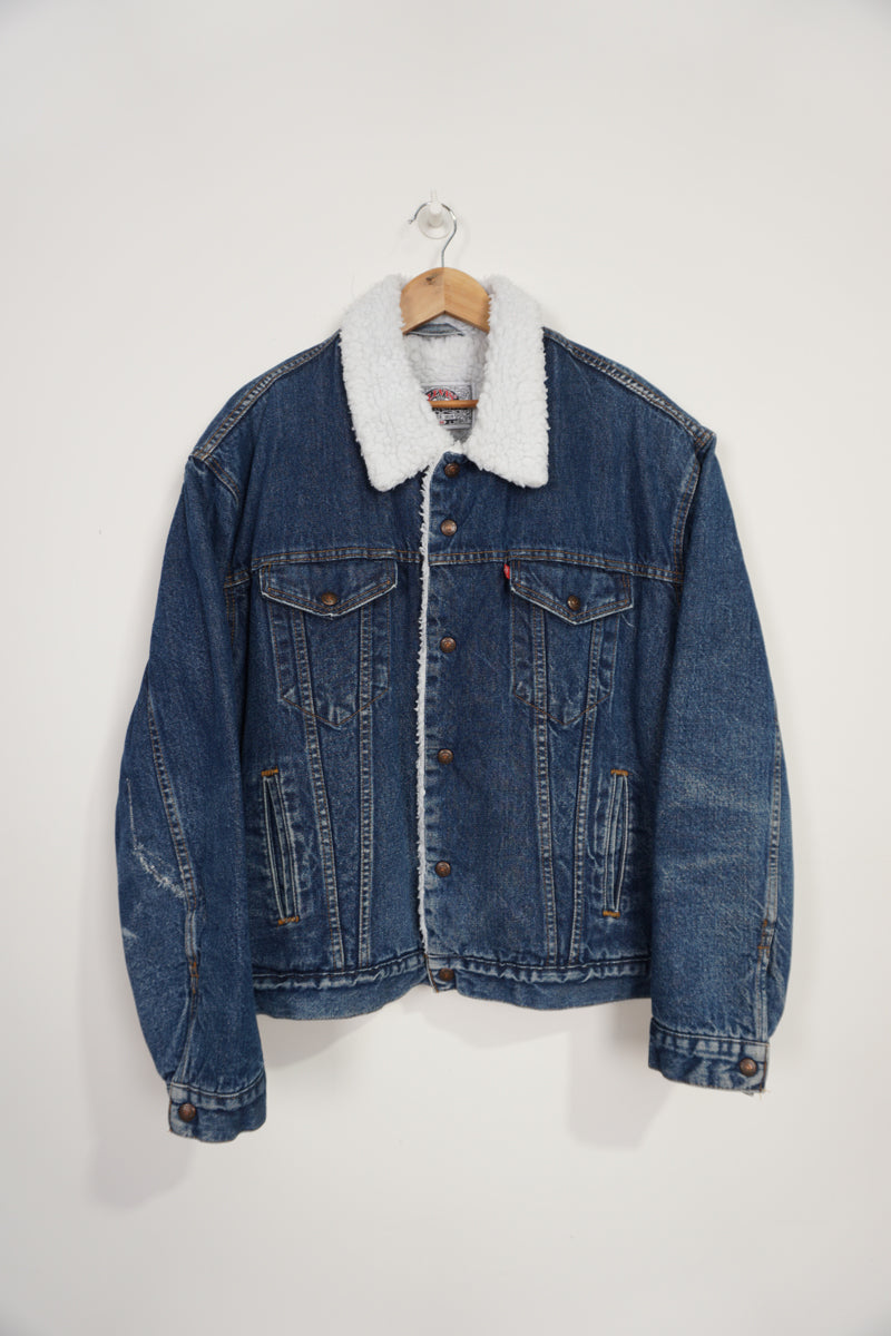 Levi's sherpa collar outlet jacket