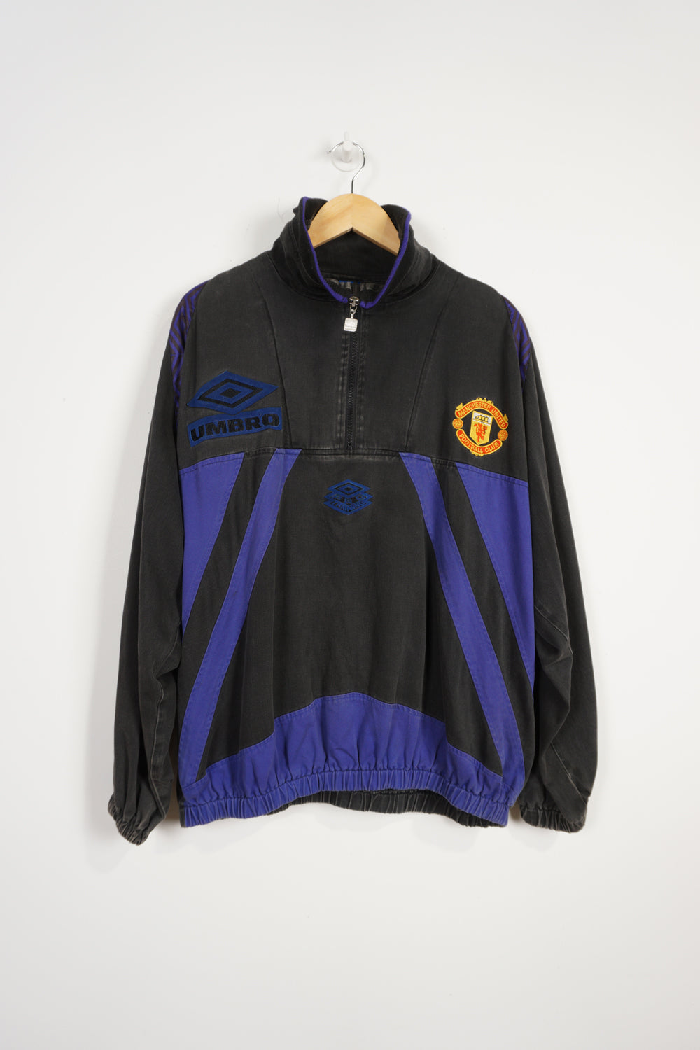 90s Manchester United Drill Top – VintageFolk