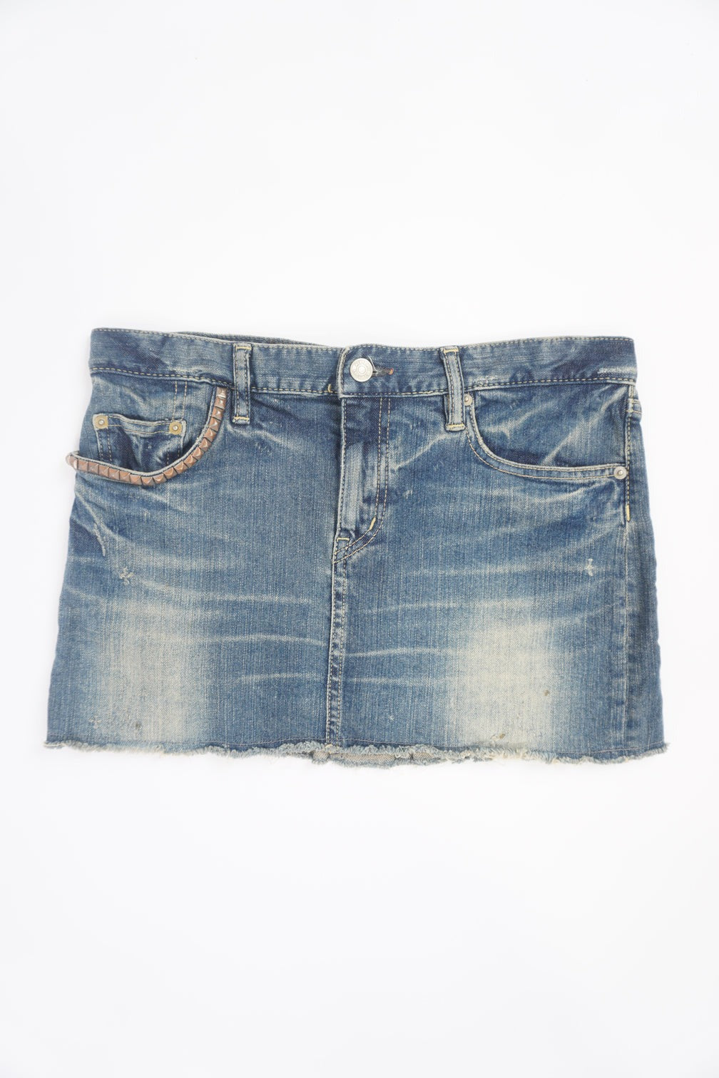 Hysteric Glamour Denim Mini Skirt – VintageFolk