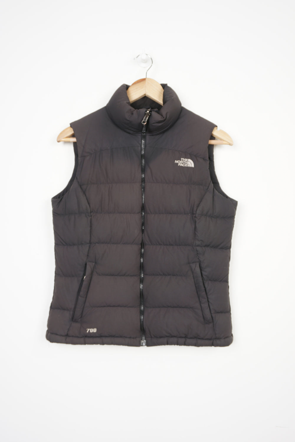 Womens black north face on sale gilet