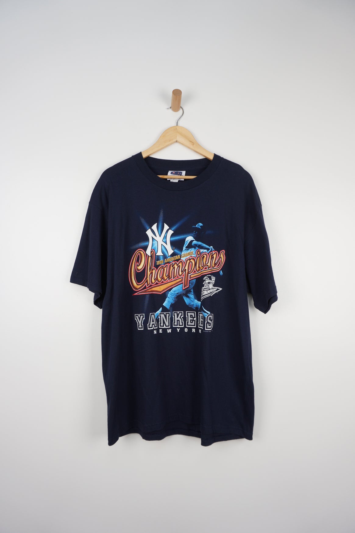 Vintage MLB New York Yankees Graphic Blue T-Shirt – VintageFolk