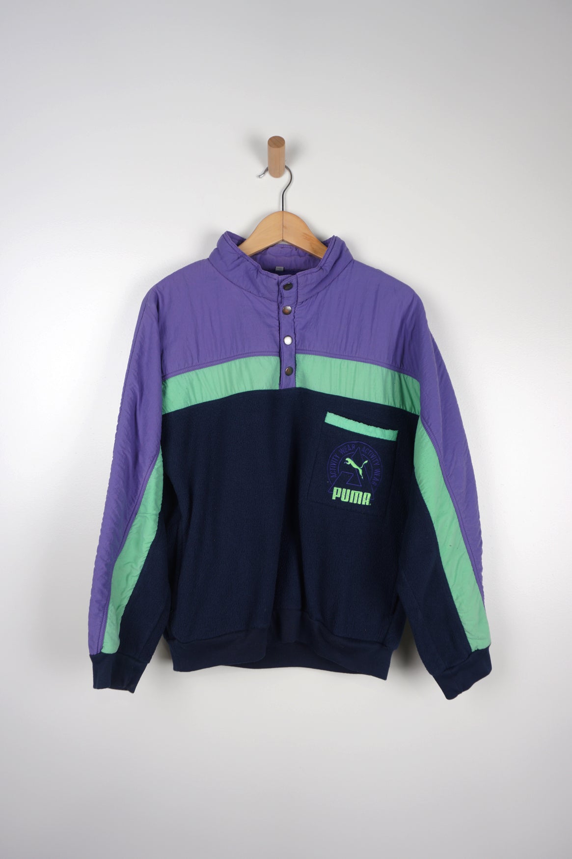 Vintage Puma Purple Fleece VintageFolk