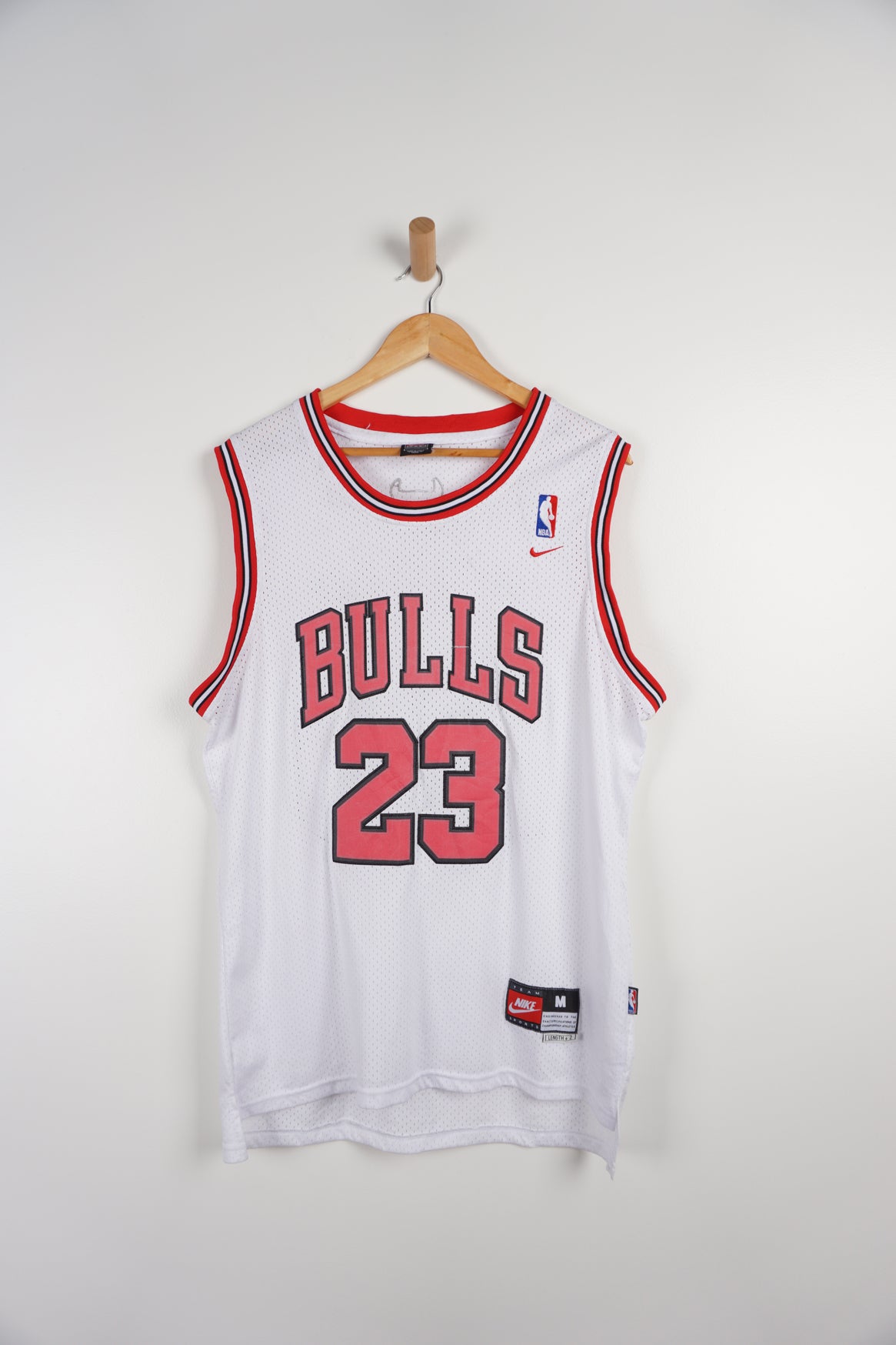 Vintage NIKE NBA Chicago Bulls Basketball Jersey White Medium, Vintage  Online