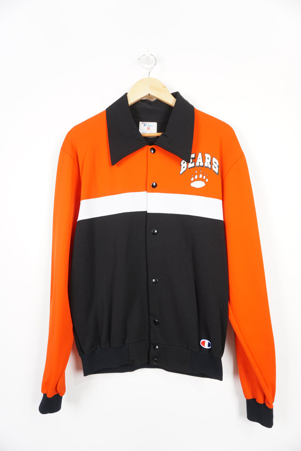 Chicago bears track jacket hot sale