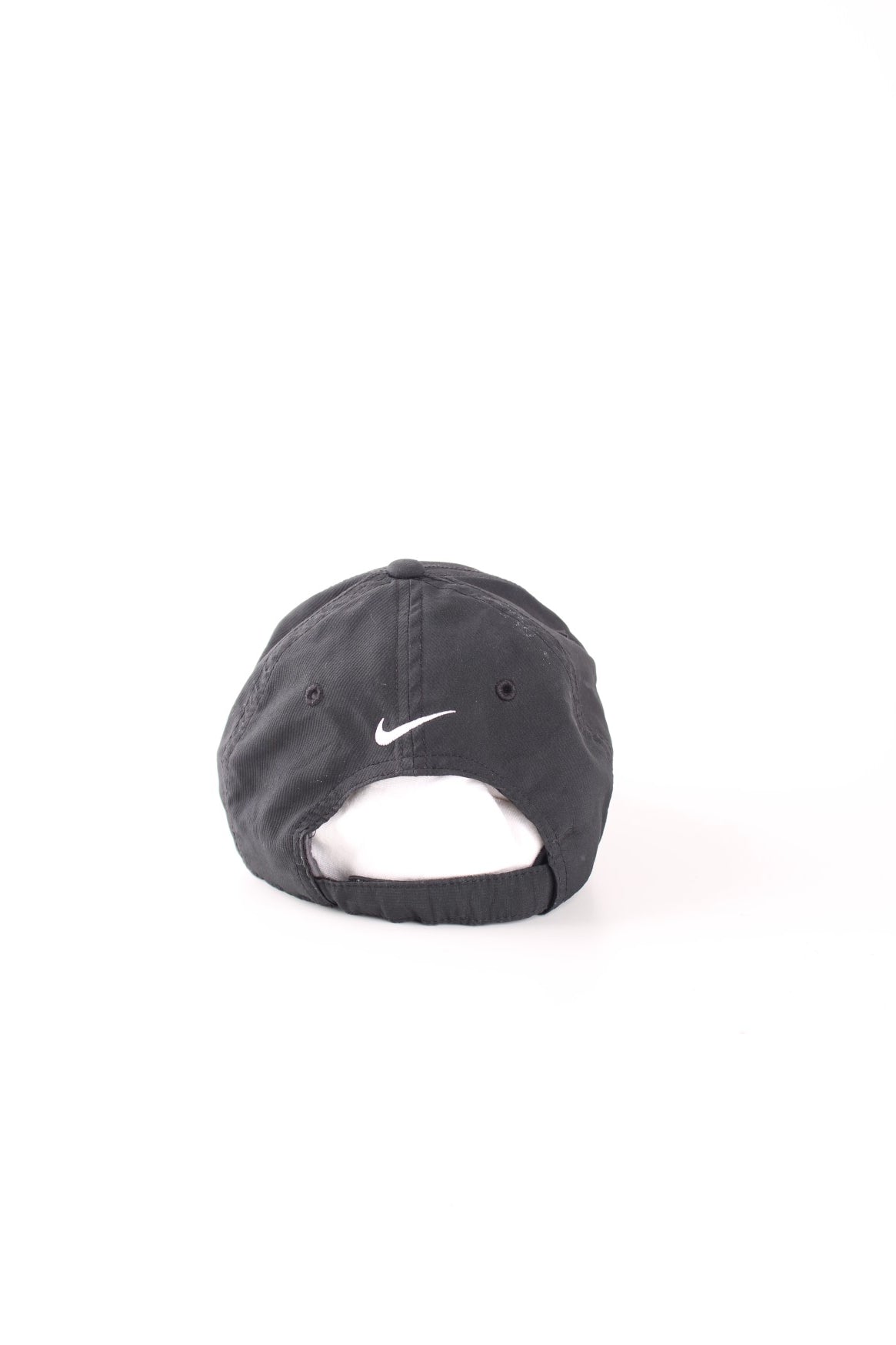 Nike all black lightweight golfing cap with white embroidered &