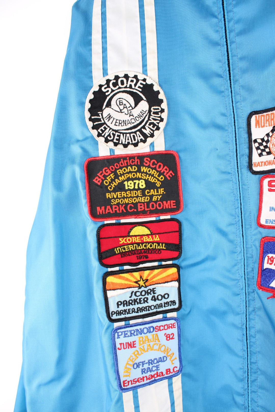 1970s Baja 1000 Off Road Race Nylon Souvenir Jacket