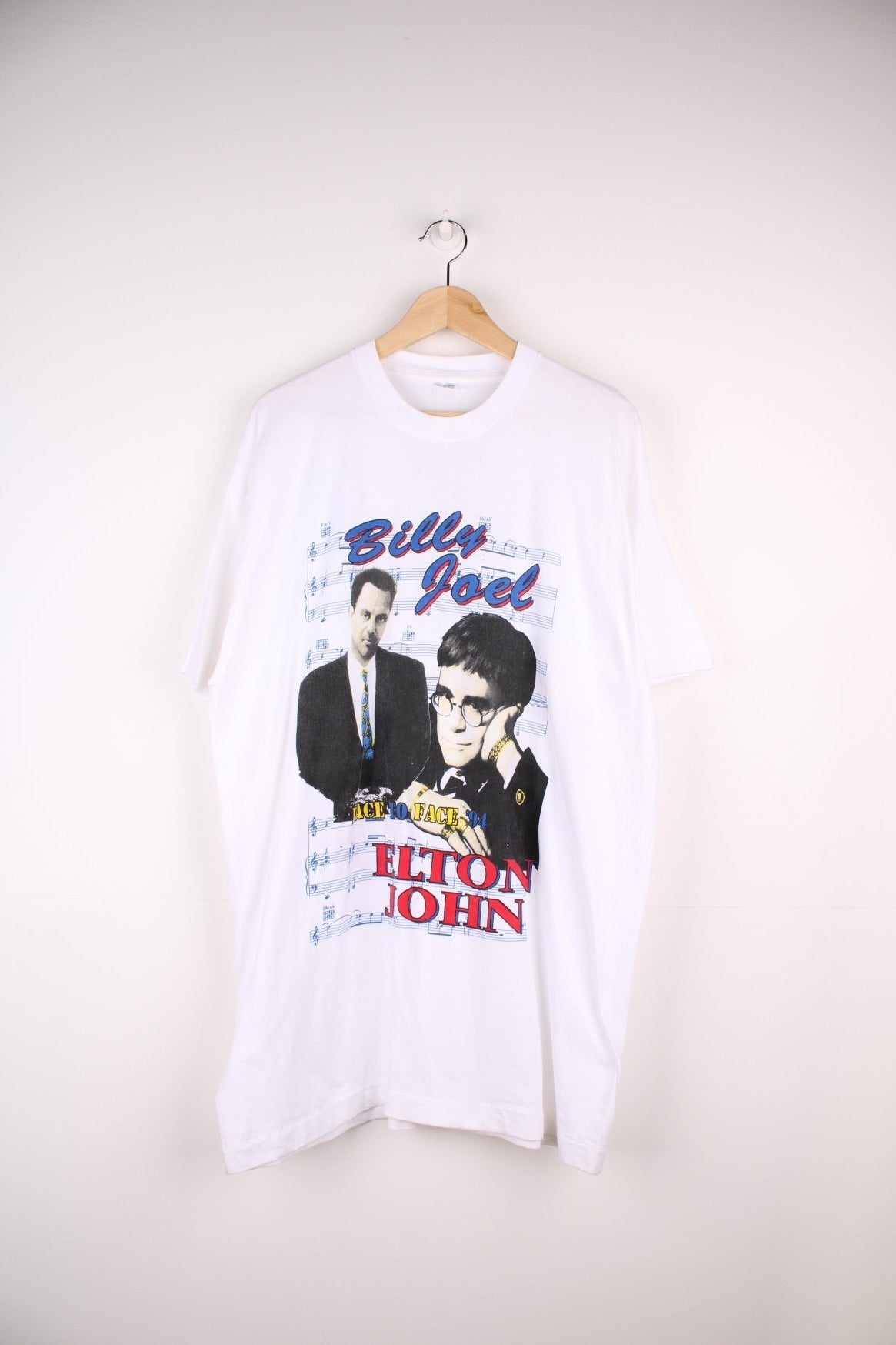 Vintage on sale 94 Billy Joel & Elton John shirt