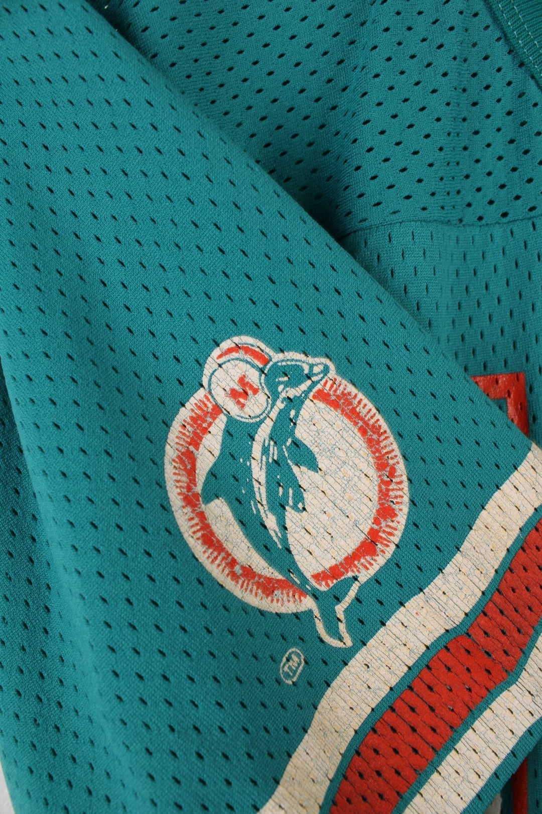 80's Miami Dolphins  Jersey in the  team colourway, features printed number 13 and logo on the front, back and the sleeves.