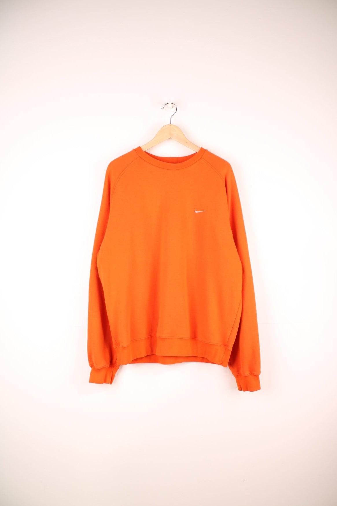 Vintage orange nike sweatshirt sale