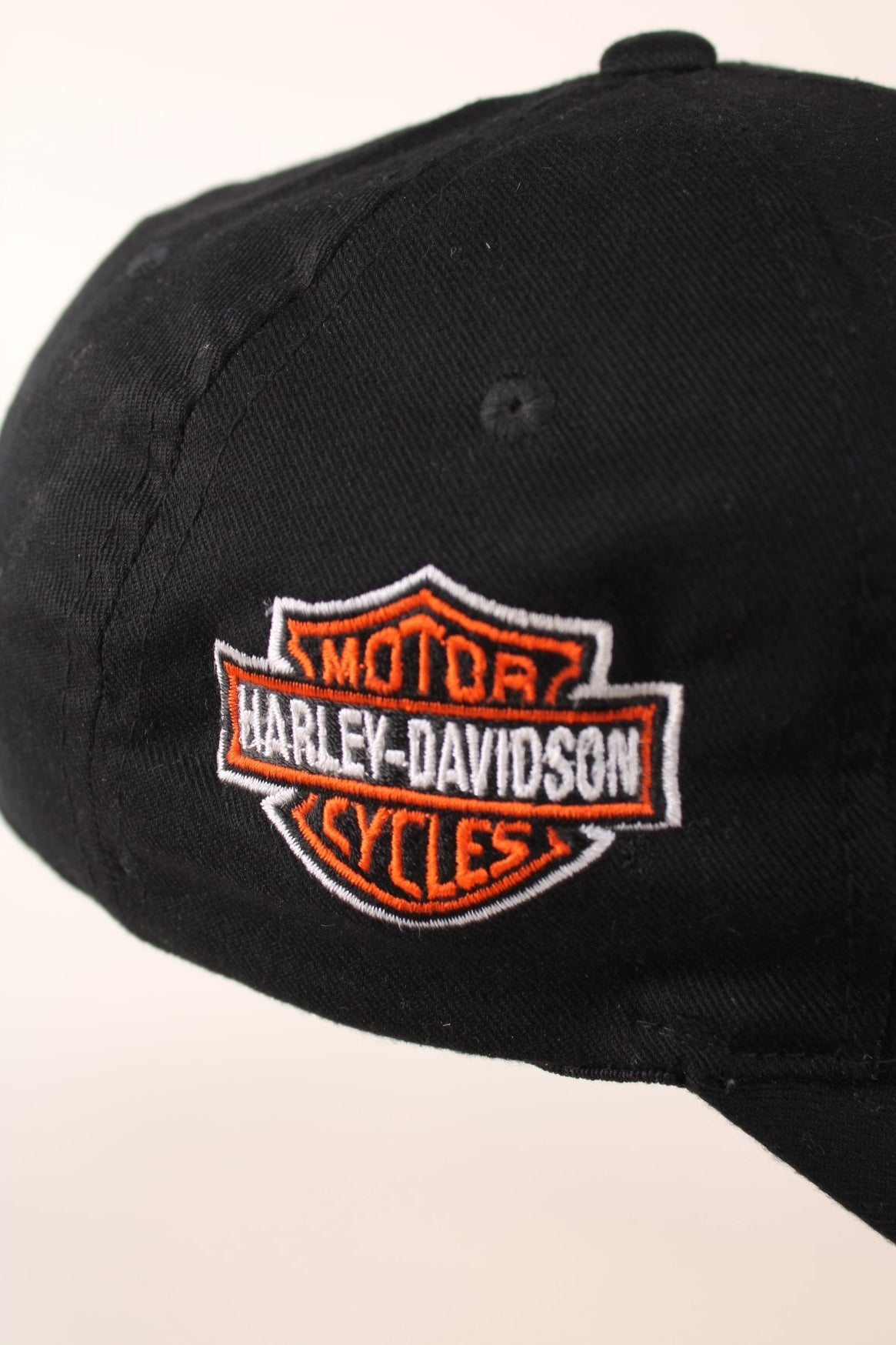 Harley Davidson Racing Cap in a black colourway with &