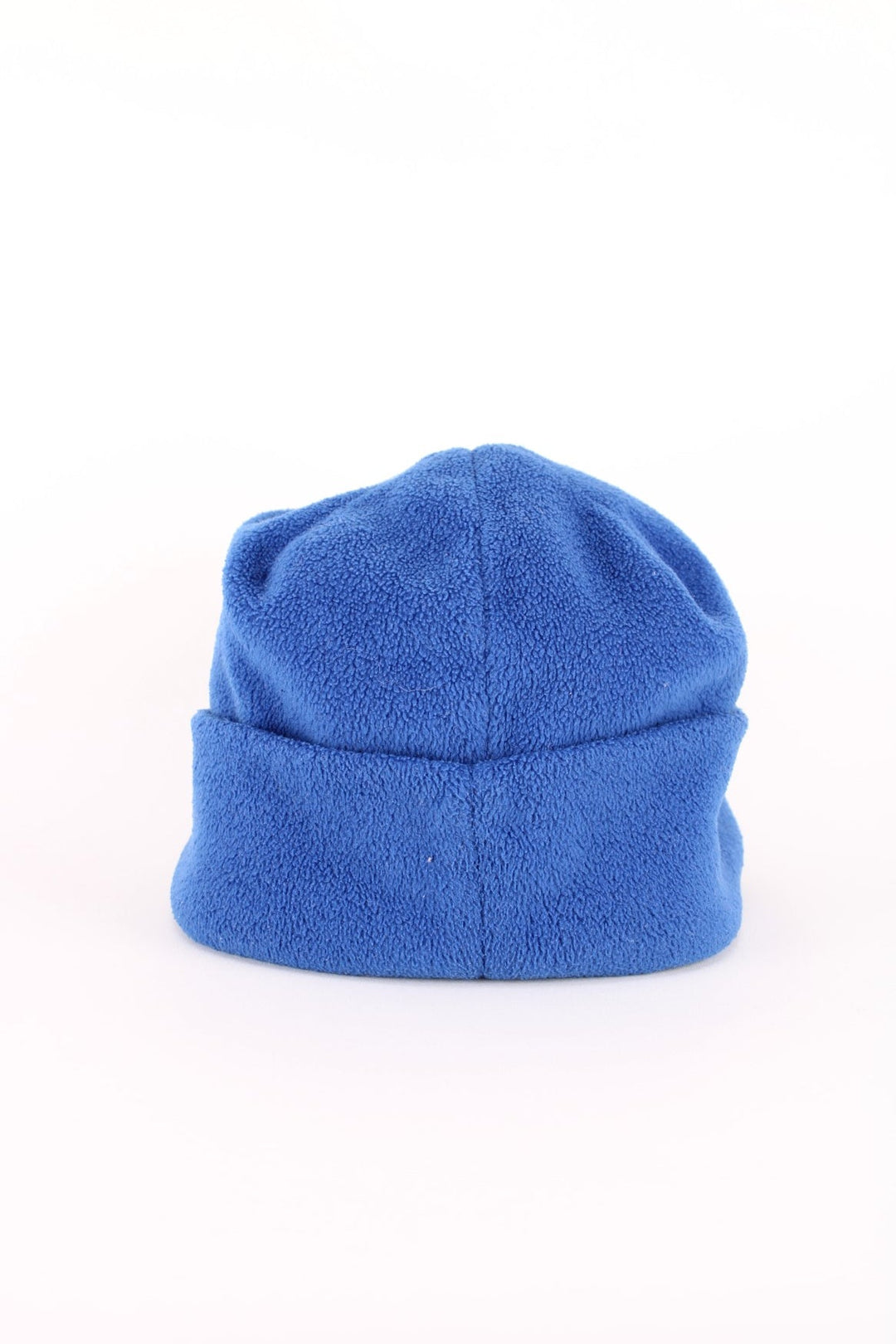 Vintage Ralph Lauren Polo Jeans Co Beanie Hat in a blue colourway with the logo badge embroidered on.