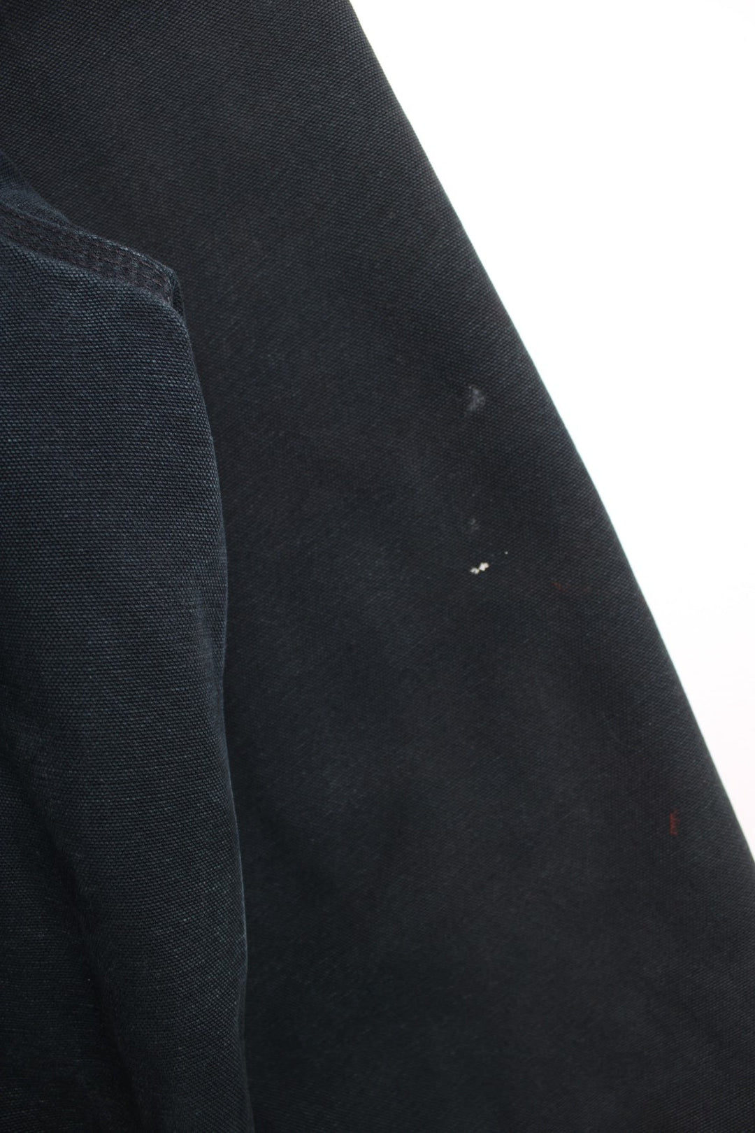 Carhartt Active Jacket in a black colourway. Zips up and has side pockets, hooded, has 'Nummi' business spell out logo embroidered on the front and Carhartt logo embroidered on the pocket.