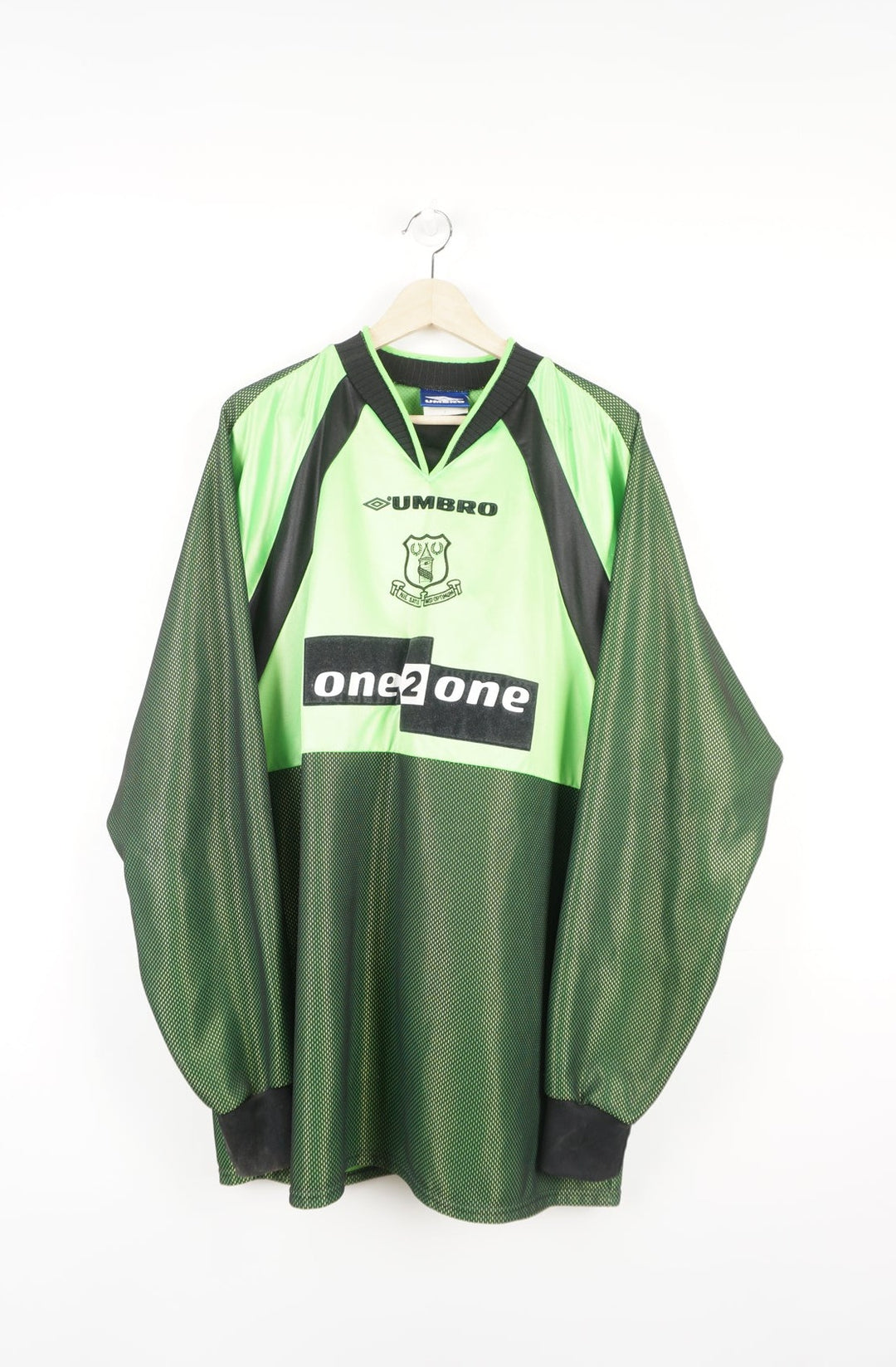 98-99 Everton Goalkeeper Shirt - VintageFolk