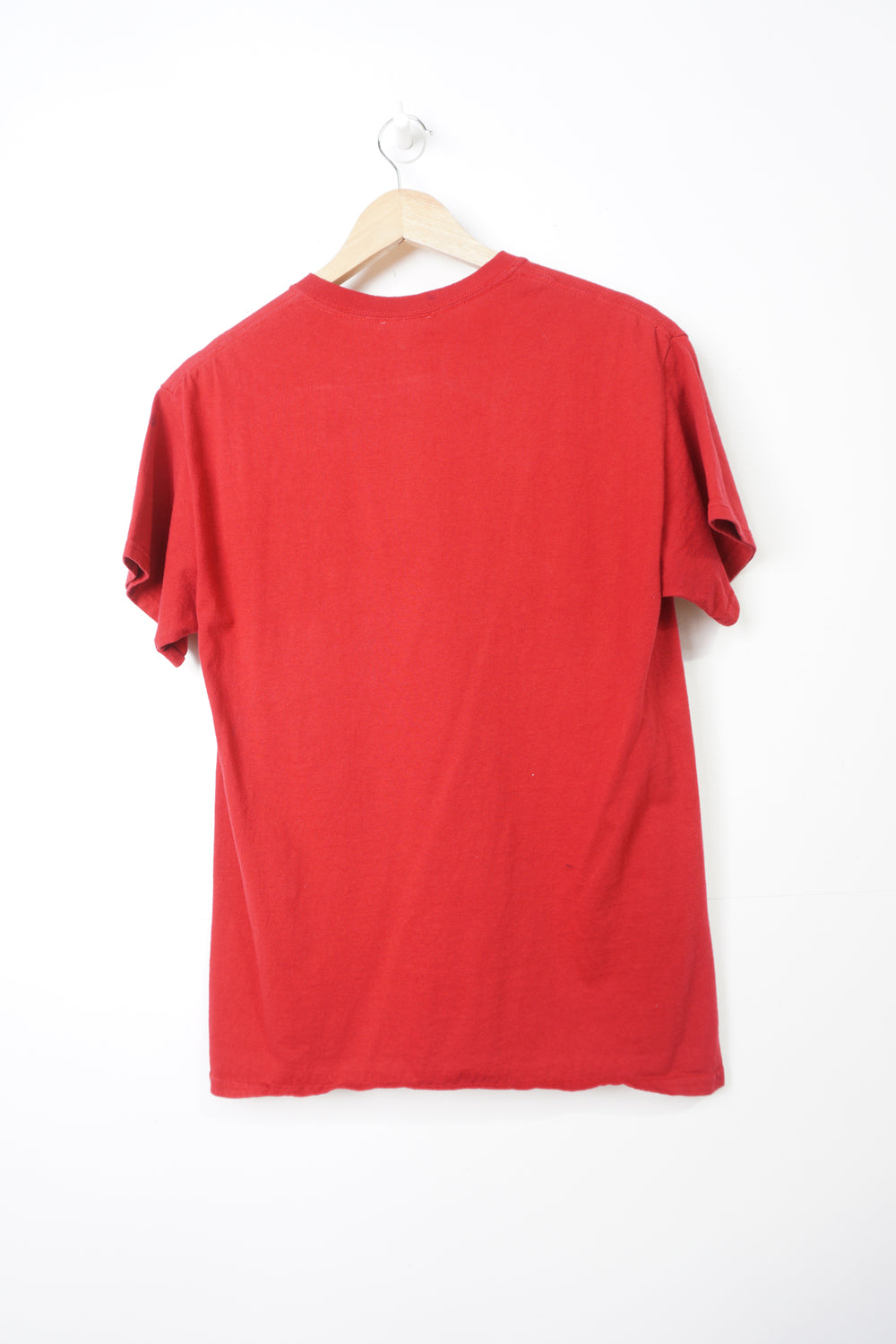 Vintage Thrasher Magazine red spell-out flame graphic t-shirt 