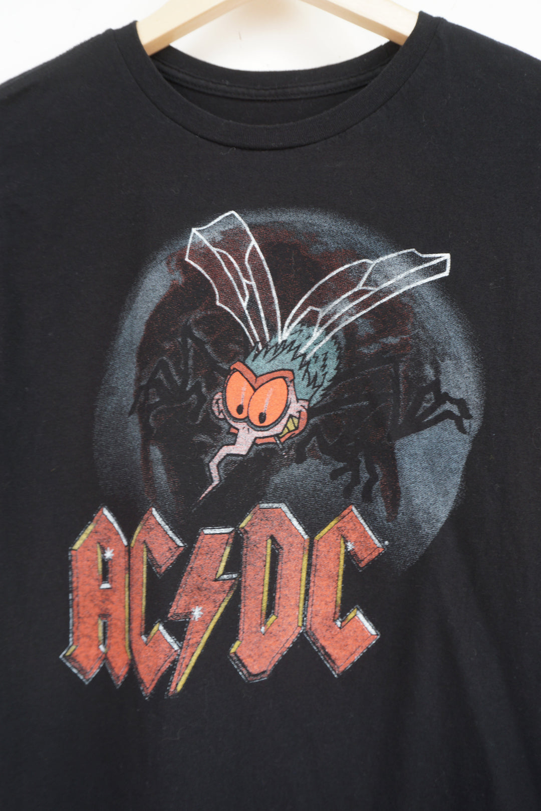 ACDC Fly on the Wall 1985 replica tour t-shirt