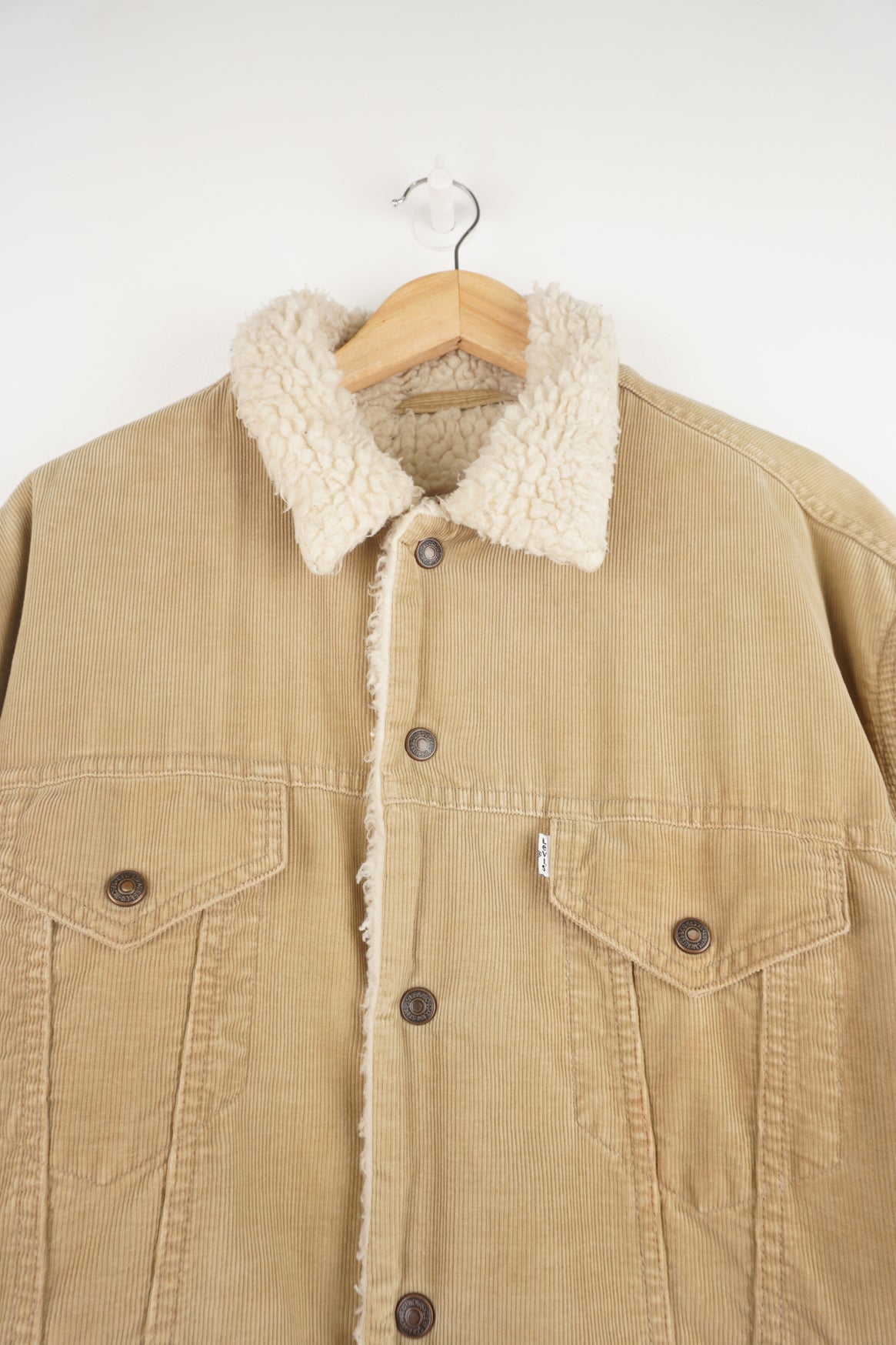 Levis Cord Sherpa Jacket