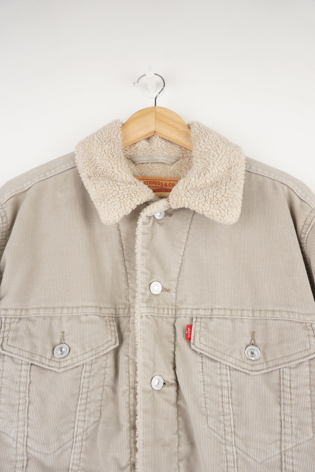 Levis Cord Sherpa Jacket