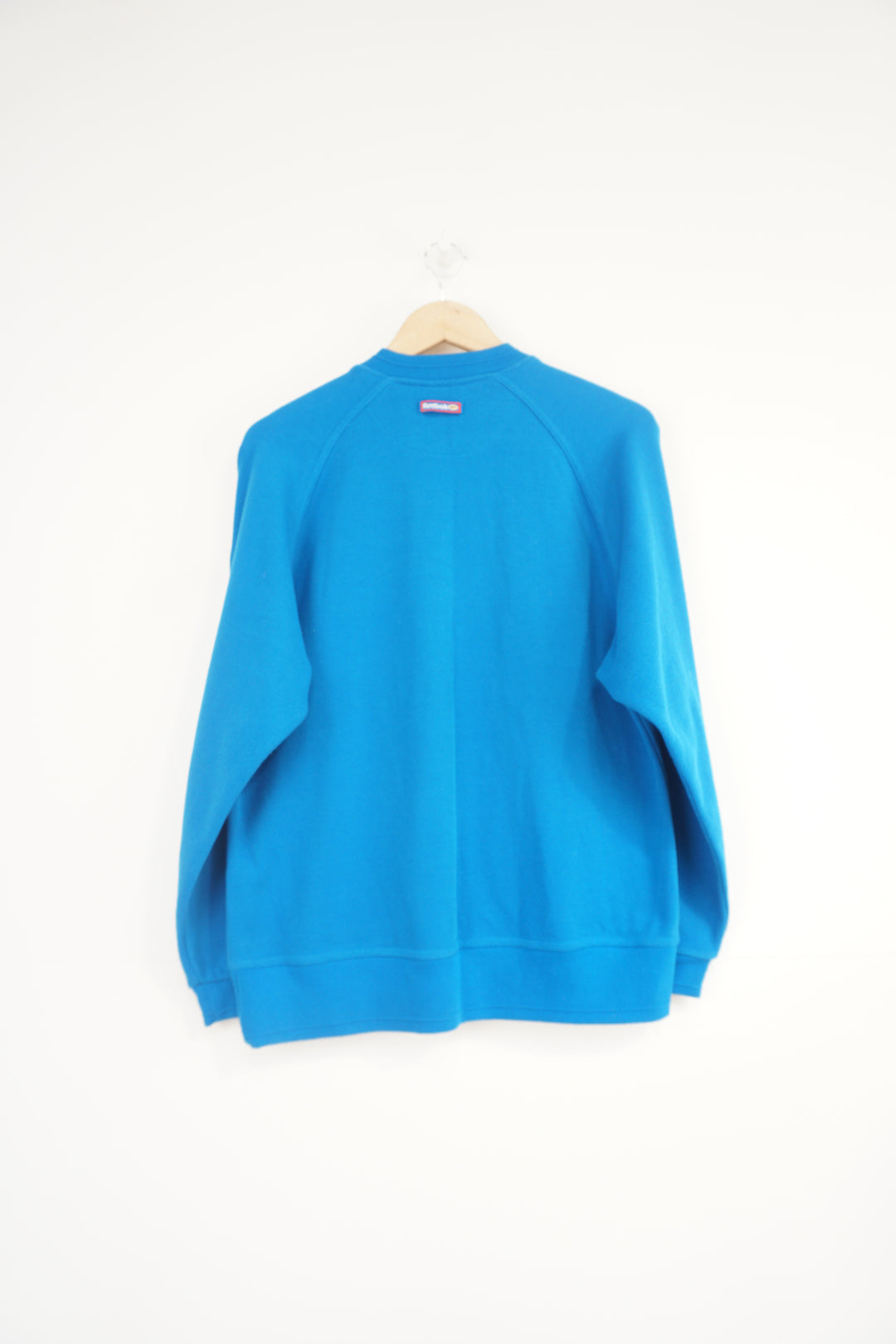 Reebok Freestyle bright blue sweatshirt with embroidered spell-out logo on chest