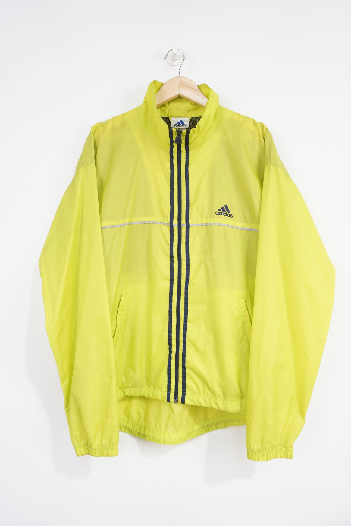 Lime green adidas jacket online