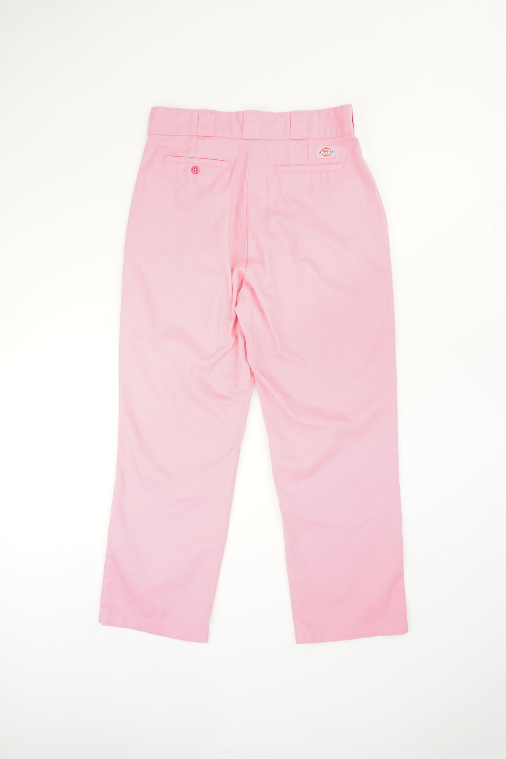 Dickies bright pink 874 cotton trousers with embroidered logo on the back pocket