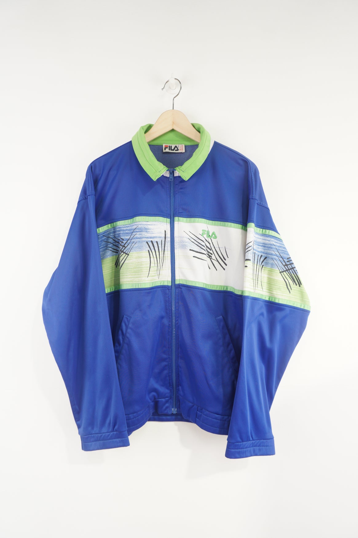 90'S Fila Tracksuit Top (XL) – VintageFolk