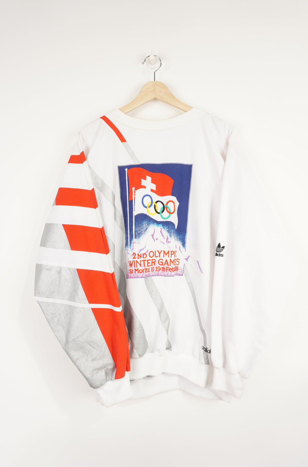 80's Adidas Olympic Winter Games Sweatshirt