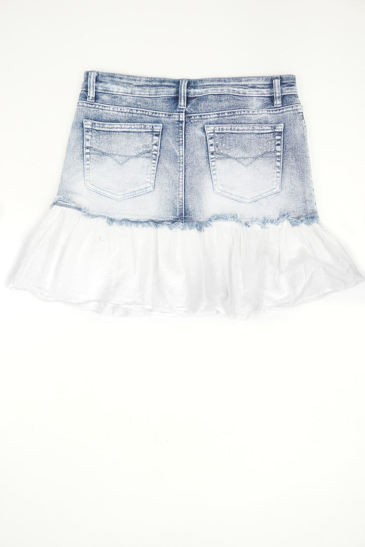 Denim Mini Skirt