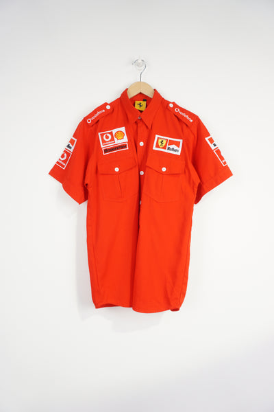 Ferrari button shop down shirt