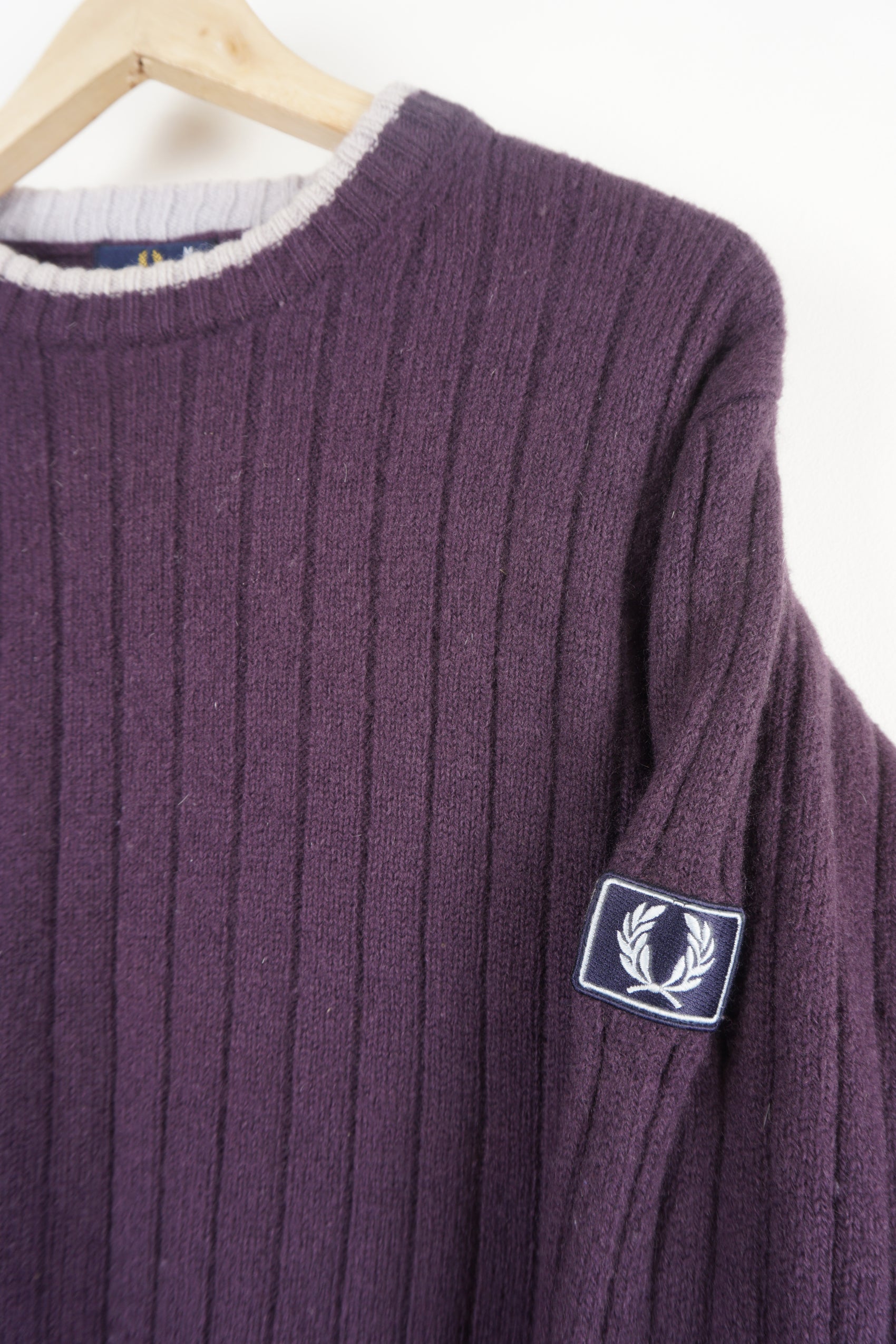 Fred perry purple jumper hotsell