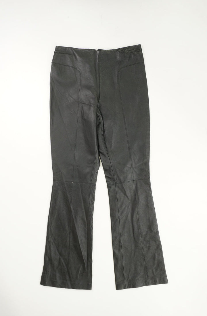 Y2K Leather Trousers