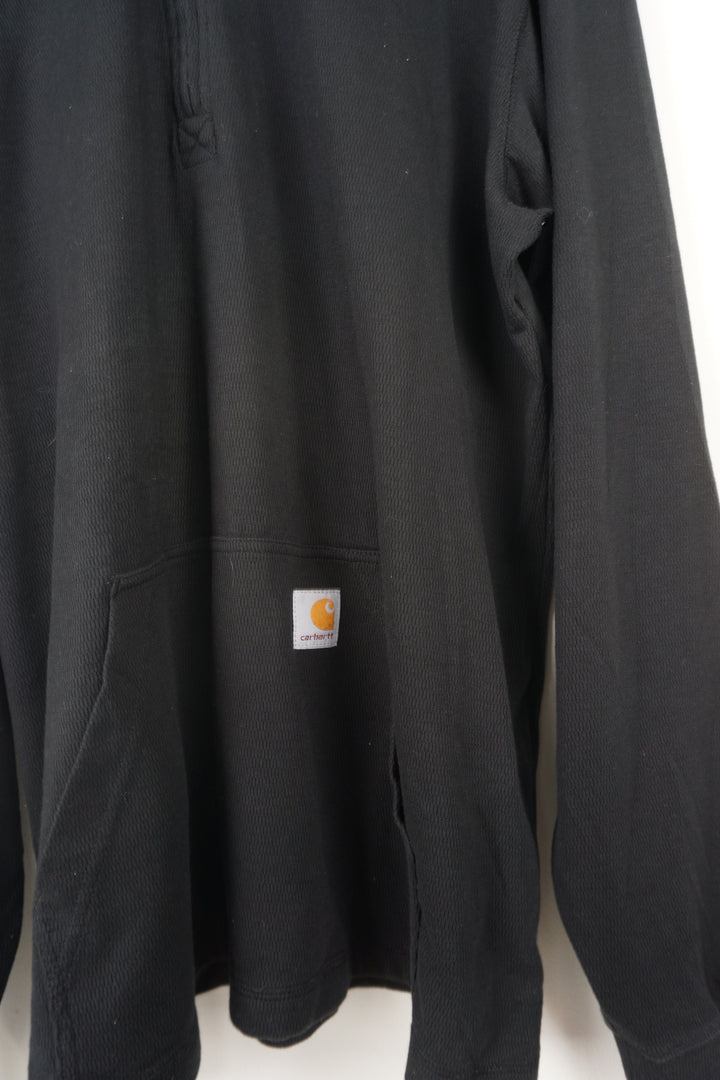 Black Carhartt 1/4 Zip Sweatshirt