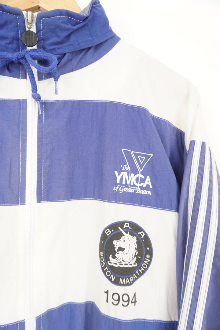 90's Adidas Boston Marathon Tracksuit Top