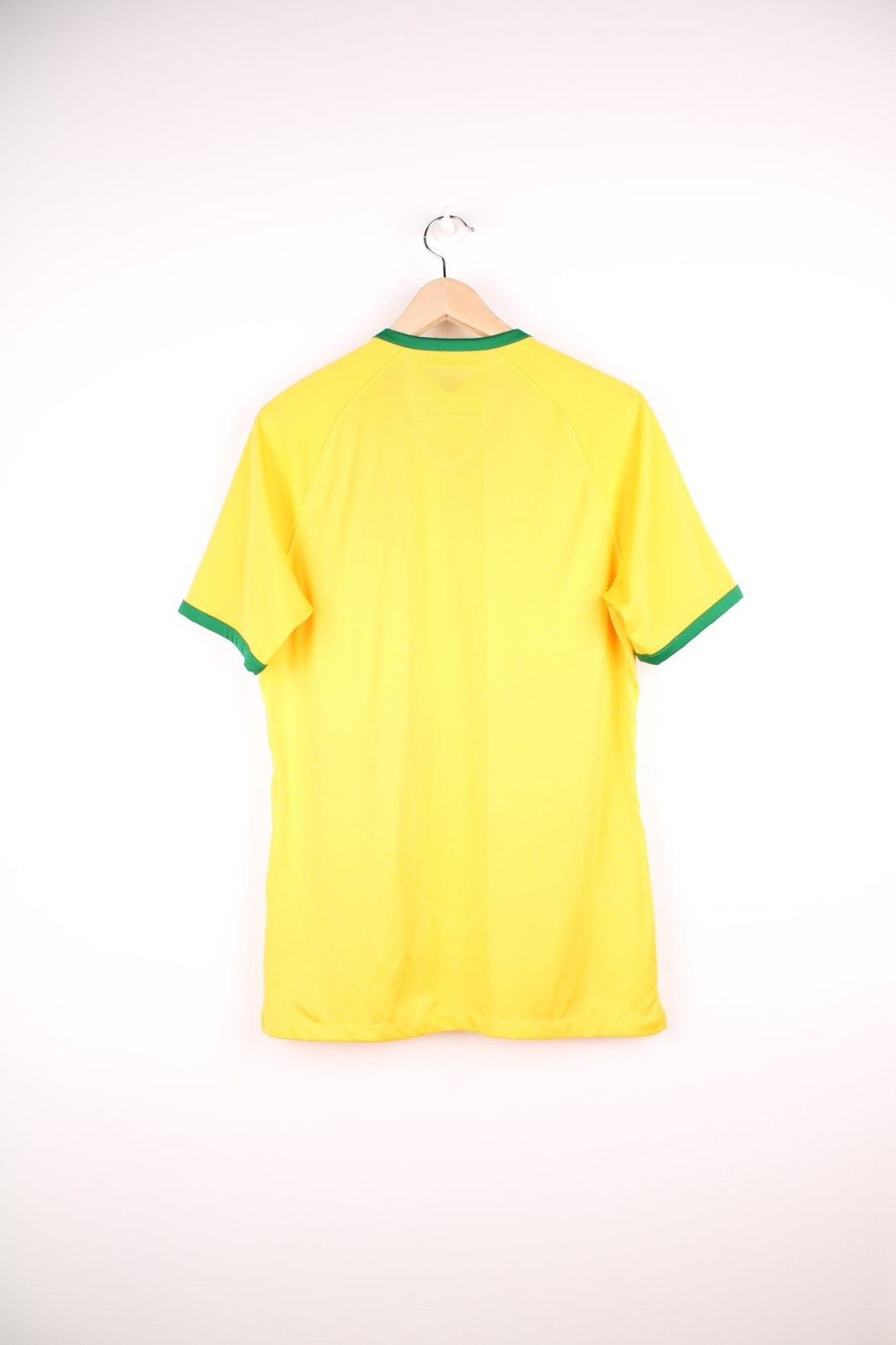 Brazil 2014/15  Football Shirt in the  home kit colourway, features embroidered logo and badge on the front.