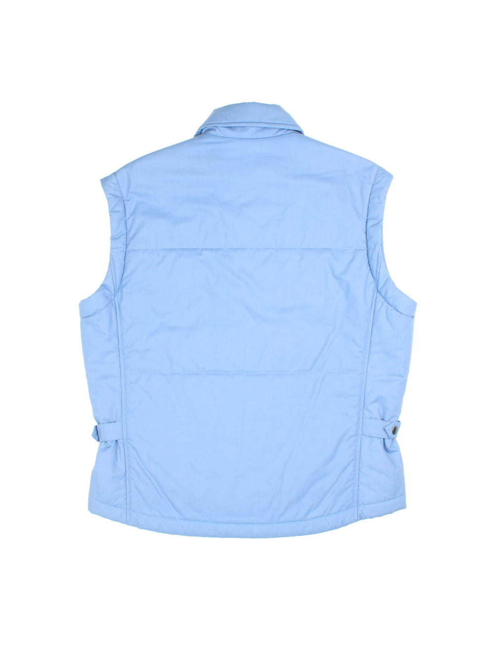 Vintage Adidas Gilet in a blue colourway. Zips up and has side pockets, insulated lining, and has the logo embroidered on the front.