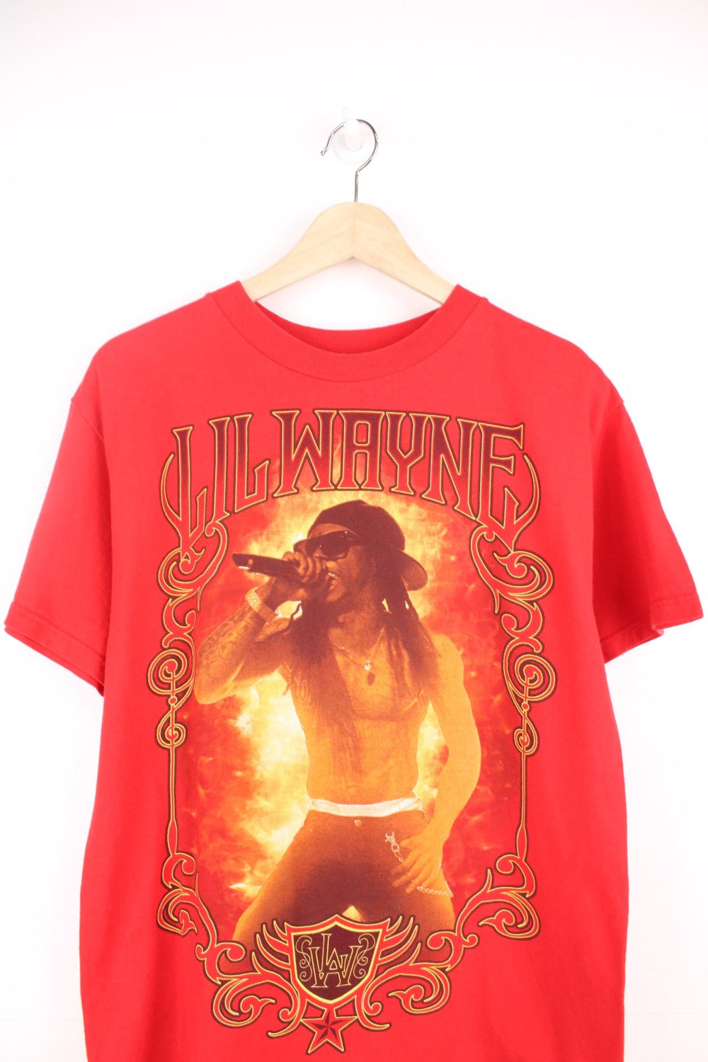 Vintage Lil Wayne concert T-Shirt with large graphic print.