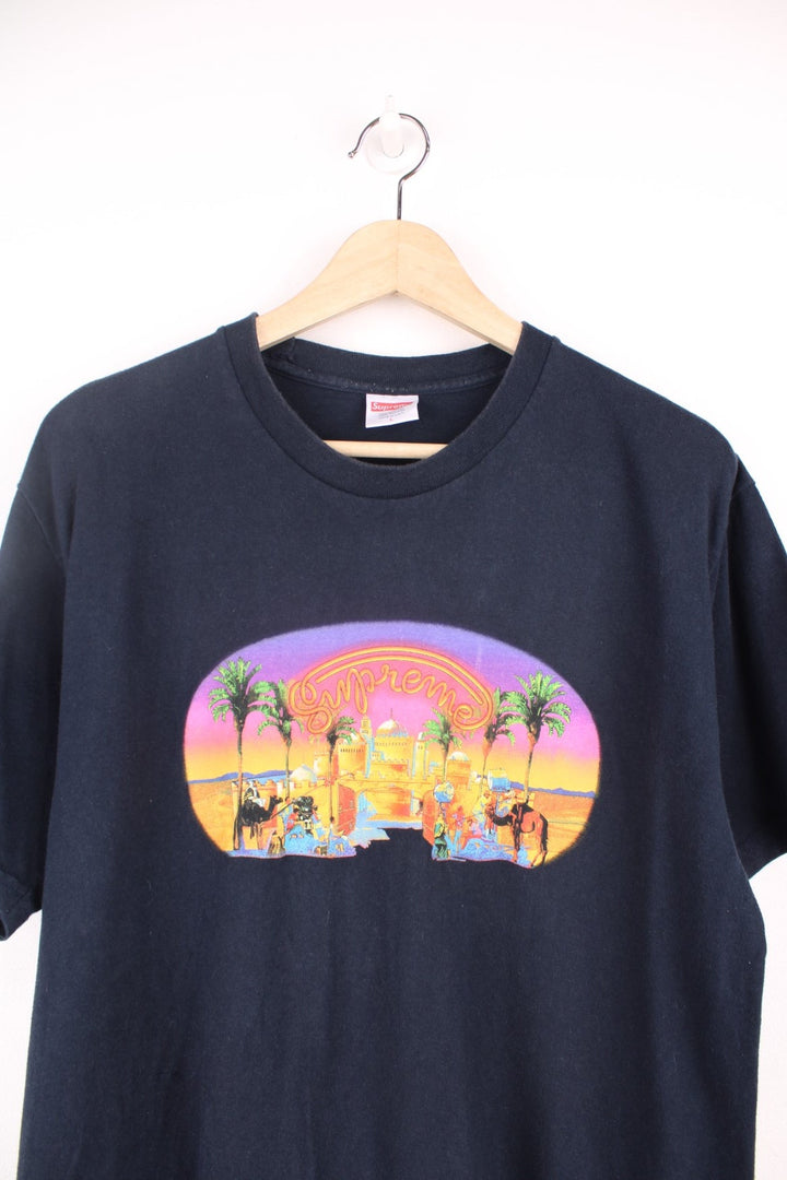 Supreme Mirage T-Shirt in black. 