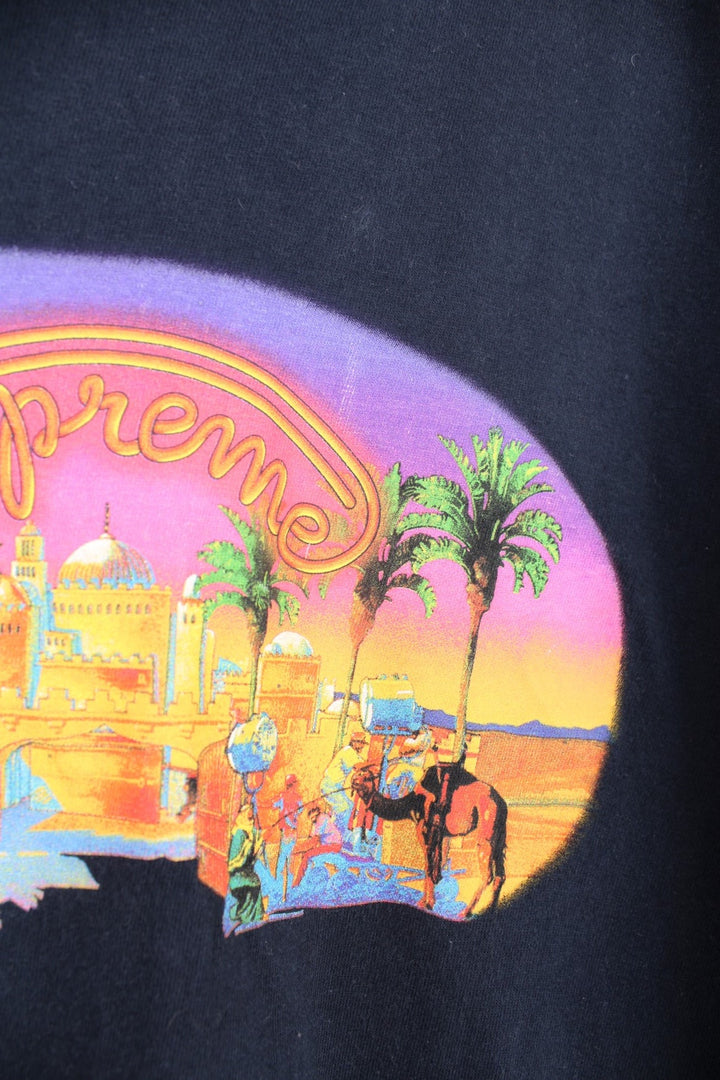 Supreme Mirage T-Shirt in black. 