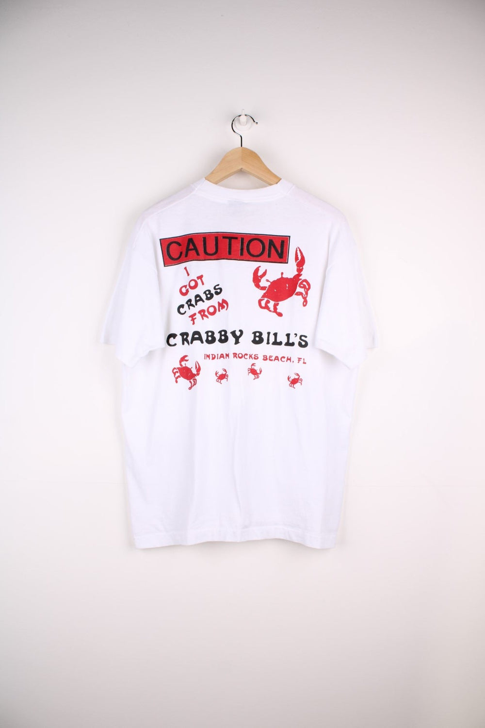  Crabby Bills Graphic T-Shirt in a  colourway with the logo printed on the front and crabs graphic printed on the back.