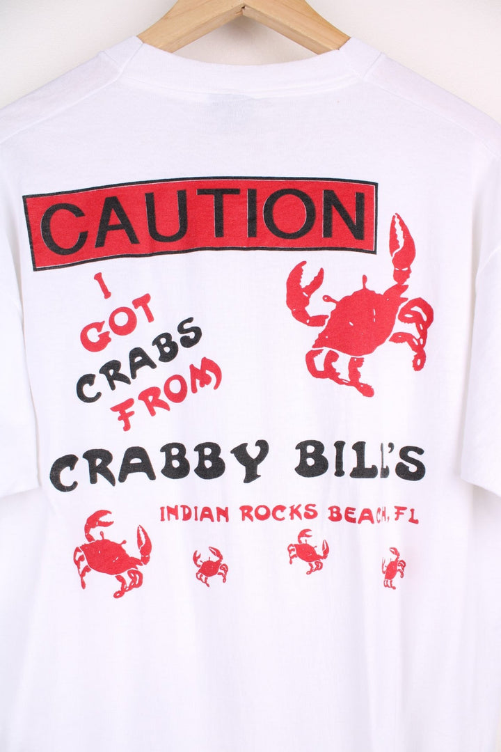  Crabby Bills Graphic T-Shirt in a  colourway with the logo printed on the front and crabs graphic printed on the back.