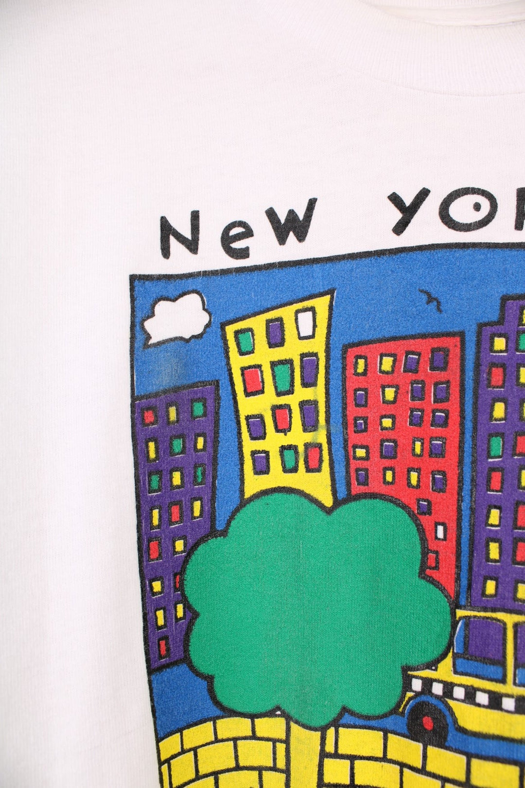 Vintage 90s New York City, Central Park single stitch T-Shirt with graphic print on the front.