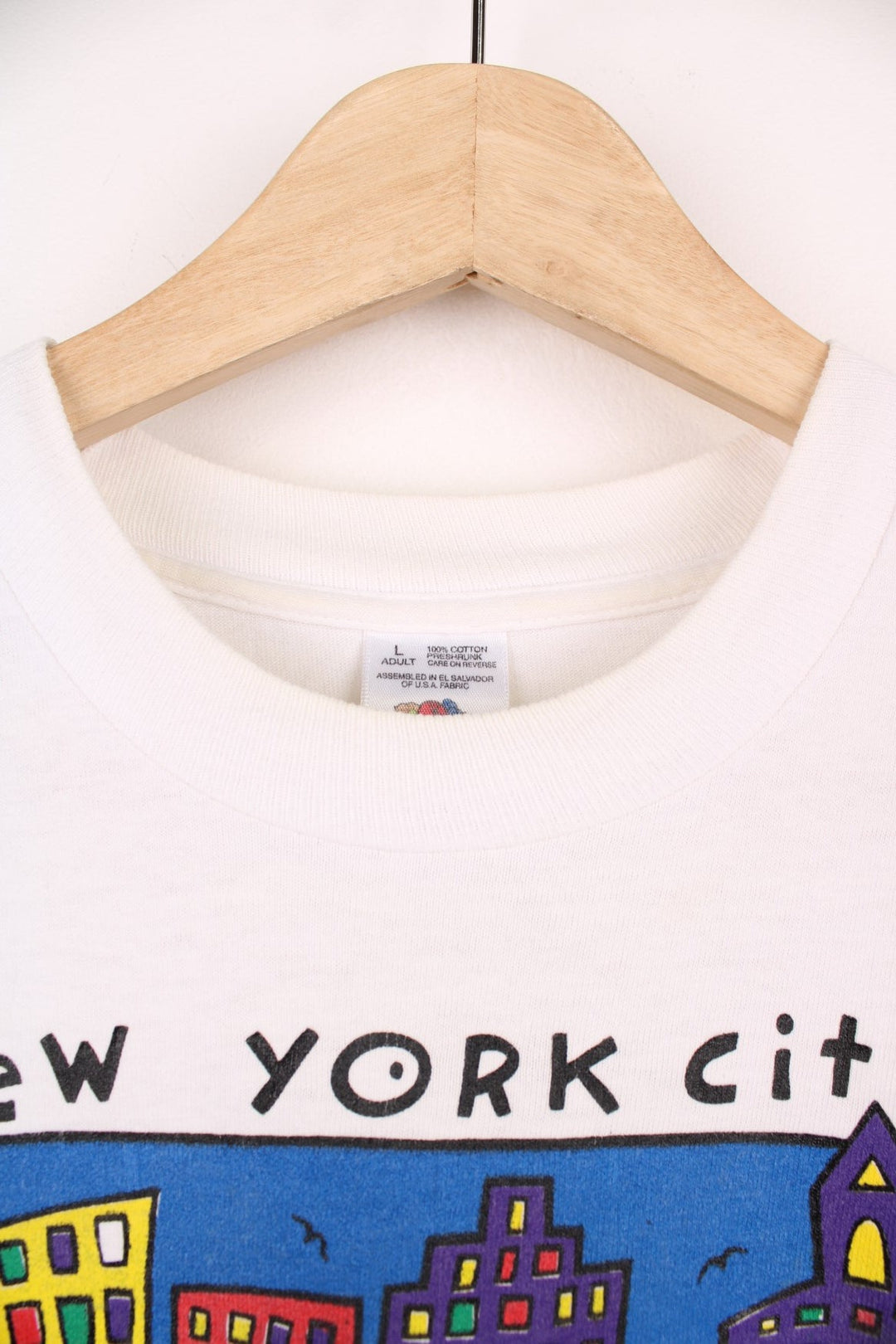 Vintage 90s New York City, Central Park single stitch T-Shirt with graphic print on the front.