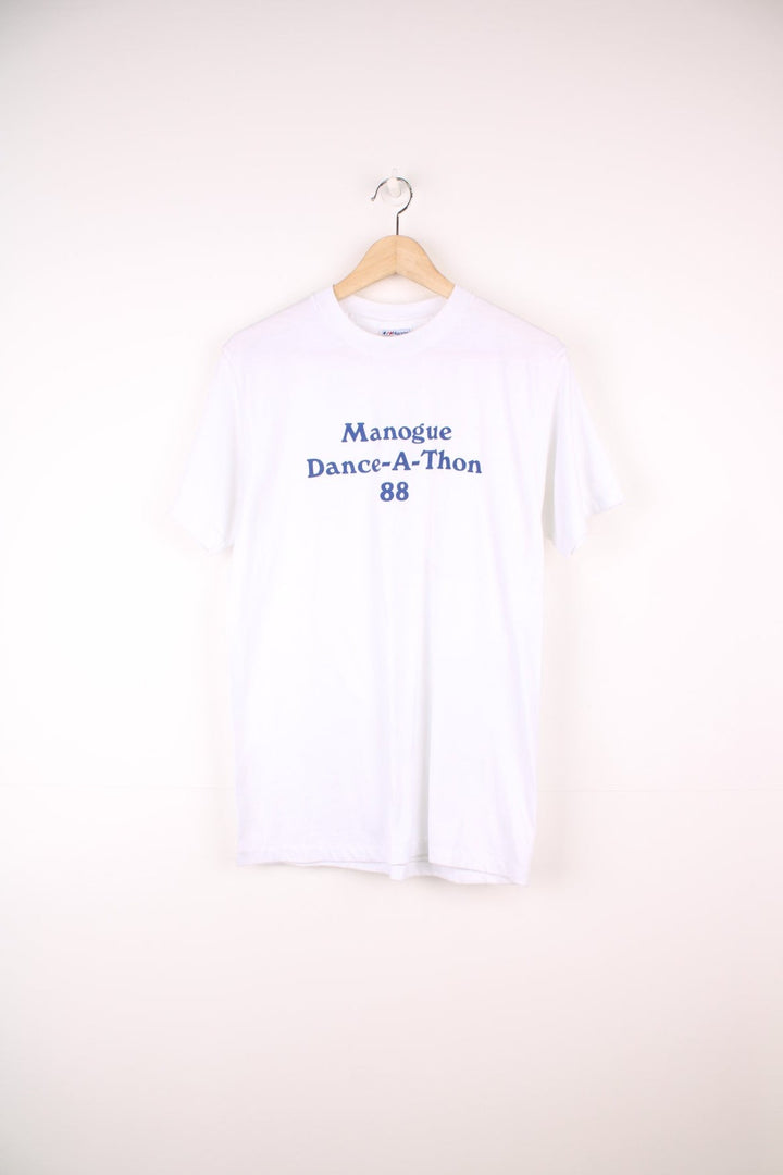 Vintage 1988 "Manogue Dance-A-Thon" single stitch T-Shirt.