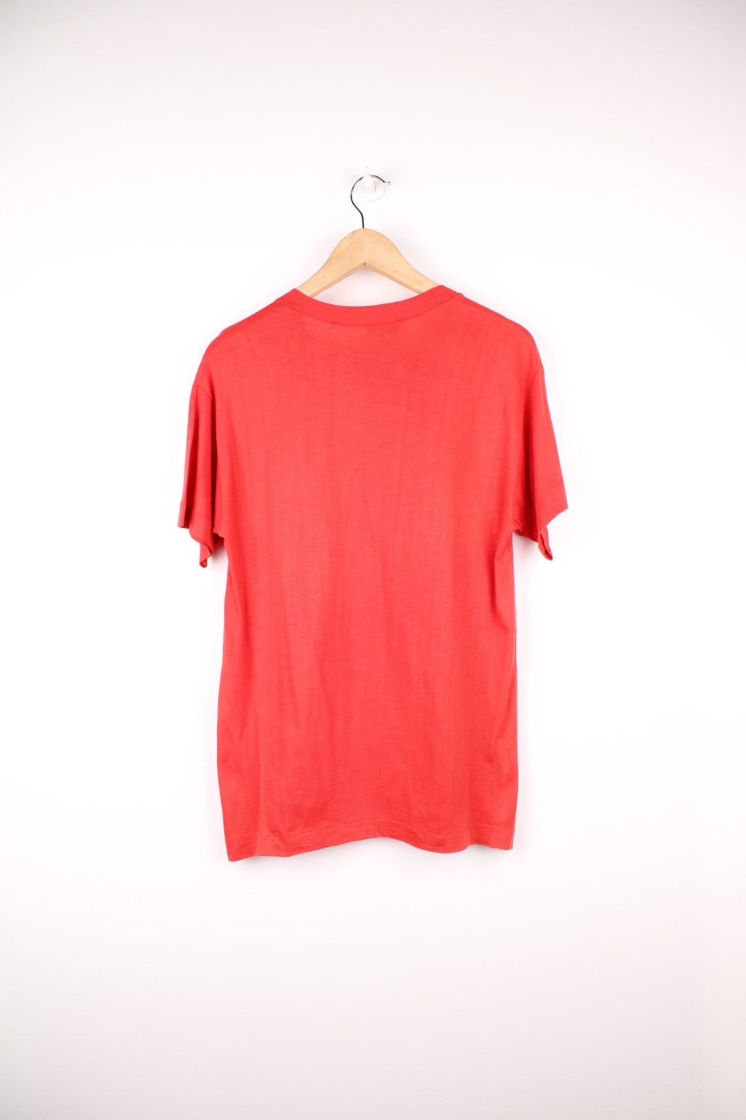 Vintage 80s It's Better In the Bahamas single stitch T-Shirt in red. 