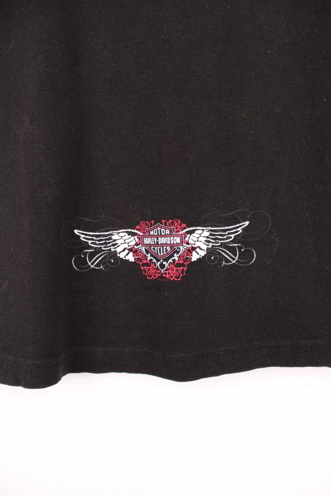 Vintage Harley-Davidson vest top with printed logo on the chest and on the back.